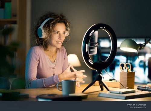 Ring Lights Enhance Content Creation Calls